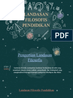 LANDASAN FILOSOFIS PENDIDIKAN