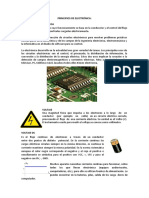 Principios básicos de electrónica: voltaje, corriente y resistencia