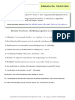 Subordinating--Conjunctions