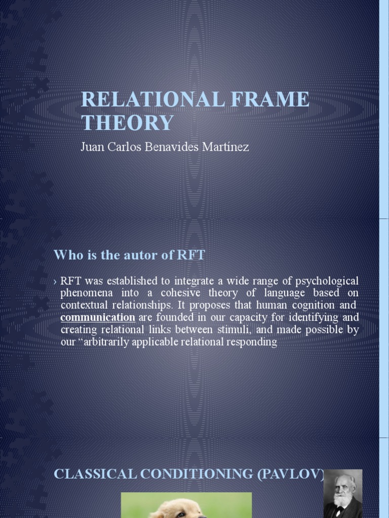 Relational Frame Theory PDF
