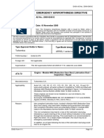 Easa Emergency Airworthiness Directive: AD No.: 2009-0245-E