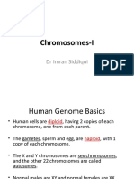 Chromosomes-I: DR Imran Siddiqui