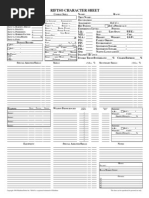 Rifts Character Sheet (F)