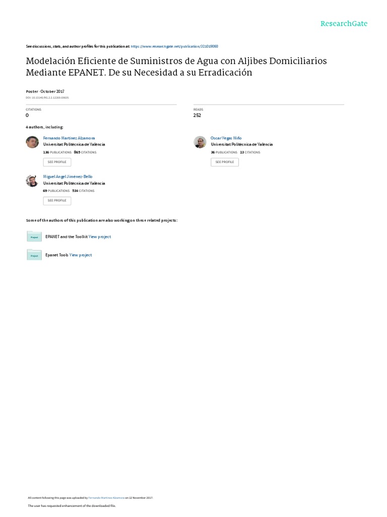 Modeling Domestic Water Storage Tanks Using From Necessity to