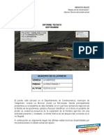 Informe Técnico - La Merced - Villapinzón