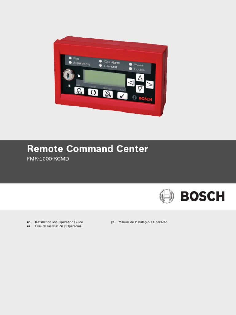 Remote Command Center: FMR-1000-RCMD | PDF | Electrical Wiring ...