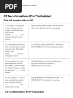 Thẻ ghi nhớ - C2 Transformations (Prof Testbuilder) - Quizlet