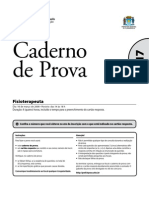 Caderno de Prova: Fisioterapeuta