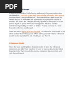 Types of Financial Models