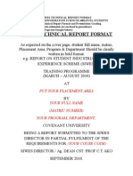 siwes report format for computer science pdf