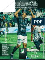 Revista Digital Deportivo Cali Vs Deportes Quindío Liga Dimayor 2021-2. Décima Octava Fecha. Local