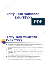 Entry-Task-Validation-Exit (ETVX)