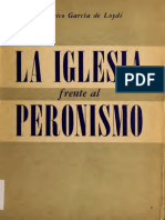 La Iglesia Frente Al Peronismo