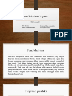 Analisis Ion Logam