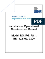 Installation, Operation & Maintenance Manual Model RO, RG, R11, RD11, 2100, 2200