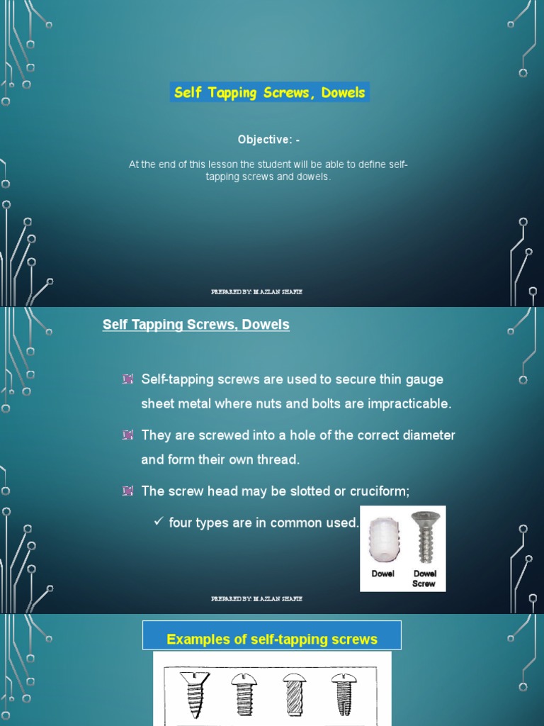 Chapter 6 Screw Bolts And Nuts Pdf Screw Nut Hardware