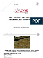 Meccanismi Di Collasso Per Edifici in Muratura