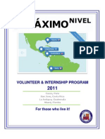 International Volunteer & Internship Program 2011