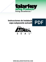 401 Arctic Seal Instrucciones de Instalacion Malarkey