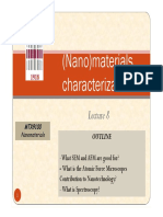 nano material characterisation TEM &SEM