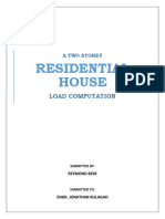 Residential House: Load Computation