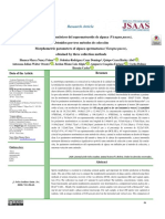 Parametros Morfometricos Del Espermatoide de Alpaca