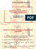 Presentacion Tema Normativa Vigente Nacional y Autonomica Maria Nieves Saldaña 2014