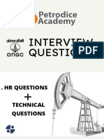 Interview Questions: - HR Questions Technical Questions