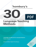 Scott Thornburys 30 Language Teaching Methods