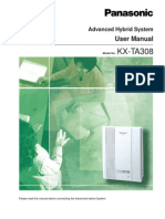 KX-TA308 User Manual