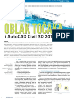 34-39 Oblak Tocaka I Autocad Civil 3d 2011