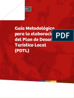 Guía Metodológica para La Elaboración Del Plan de Desarrollo Turístico Local - 220131 - 211510