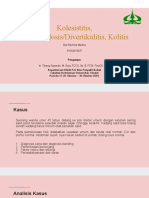 Dwi Rachma 031032010037 Kolesistitis, Divertikulosis Divertikulitis, Kolitis