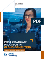 Post Graduate Program In: Cloud Computing