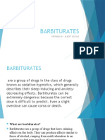 Barbiturates: Prepared By: Albert Azogue