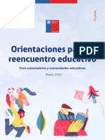 Orientaciones Reencuentro Escolar - MARZO 2022