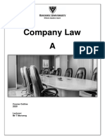 Company Law A: Where Leaders Learn