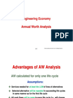 Engineering Economy Annual Worth Analysis