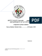 RIFTY VALLEY University Gada Campus Departement of Accounting
