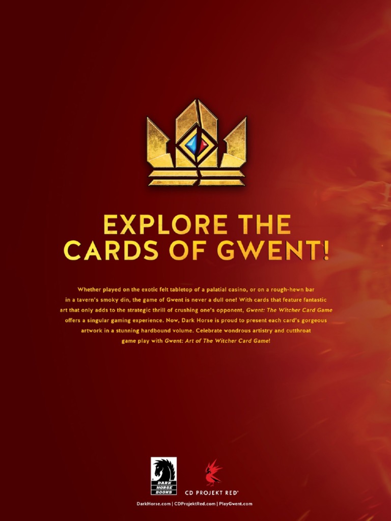 Artbook - The Art of The Witcher Gwent Gallery Collection | PDF