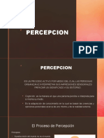 PERCEPCION