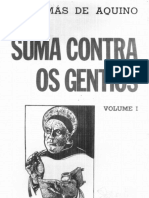 Suma Contra Os Gentios Volume I Livro 1 - São Tomás de Aquino