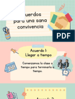 Acuerdos de Convivencia