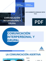 Comunicacion Interpersonal y Grupal ASERTIVA