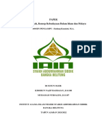 Paper Konsep Sejarah, Konsep Kebudayaan Dalam Islam Dan Melayu