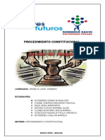 Procedimiento constitucional en Bolivia