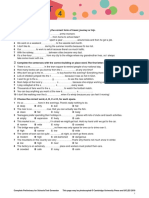 Unit Test: Vocabulary