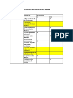 Diagnostico Preliminar de Una Empresa