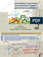 Bagian-12.1. Pengaruh Kebijakan Harga Terhadap Welfare. Agus Supriono