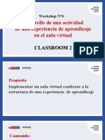 Implementación de EdA en aula virtual